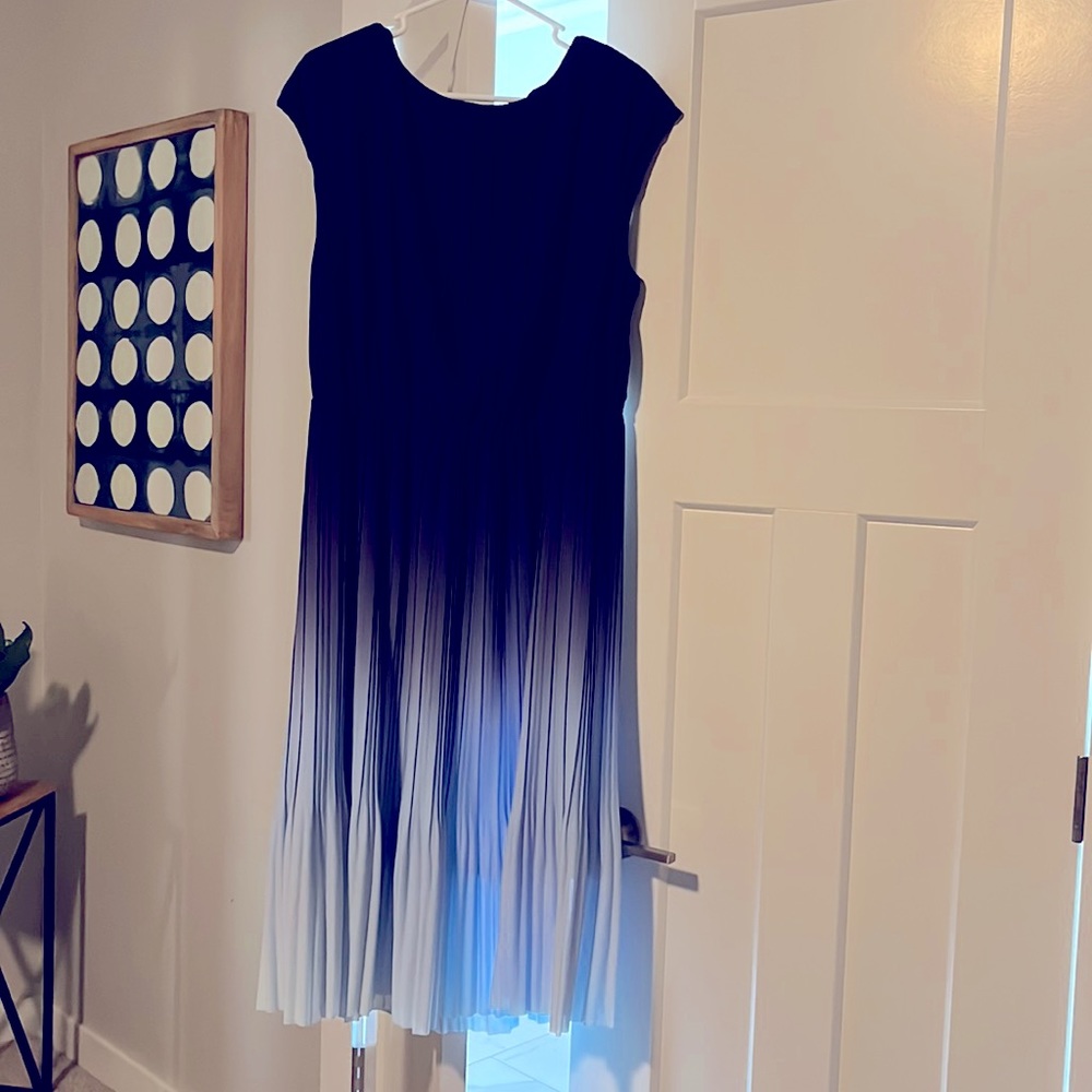 Beautiful navy blue summer dress